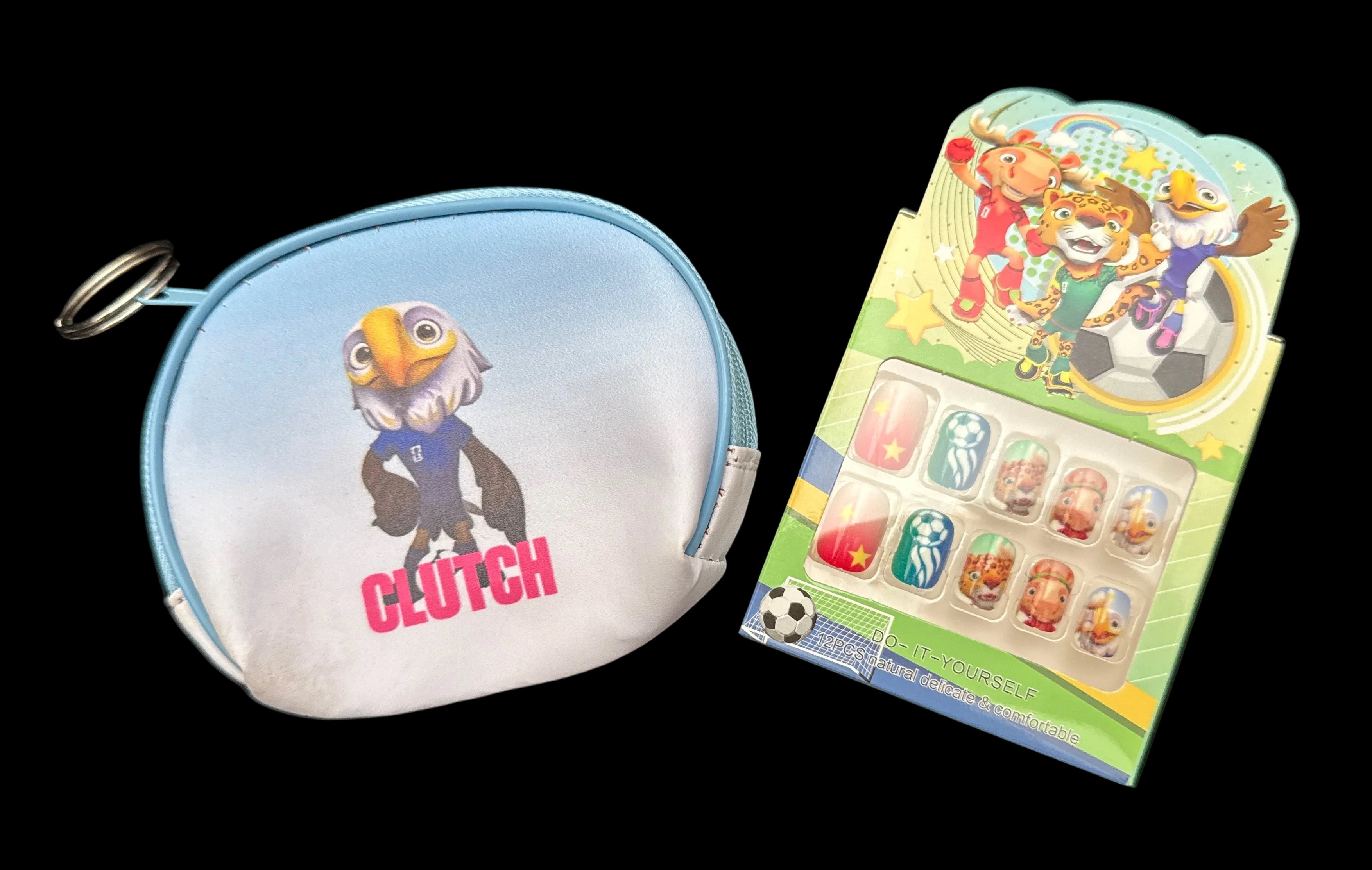 FIFA 2026 Kids Gift Set (Coin Purse + Press-On Nails)