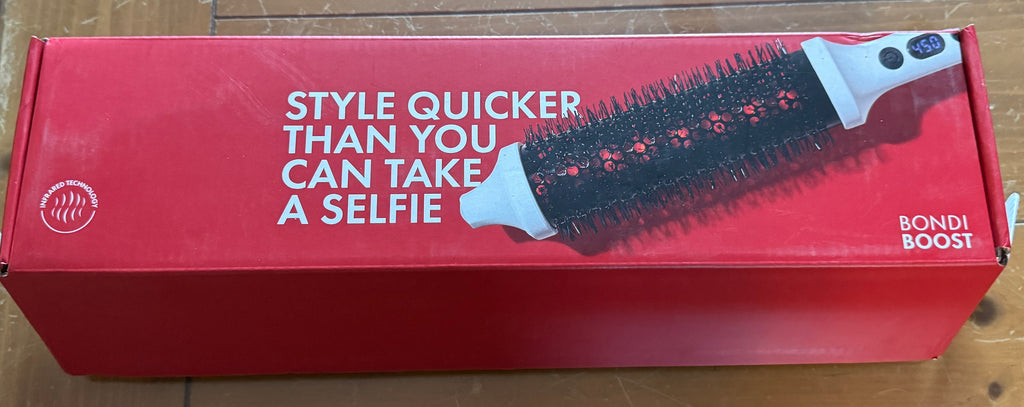 Infrared Hot Air Round Brush – Volumizing Hair Dryer & Styler