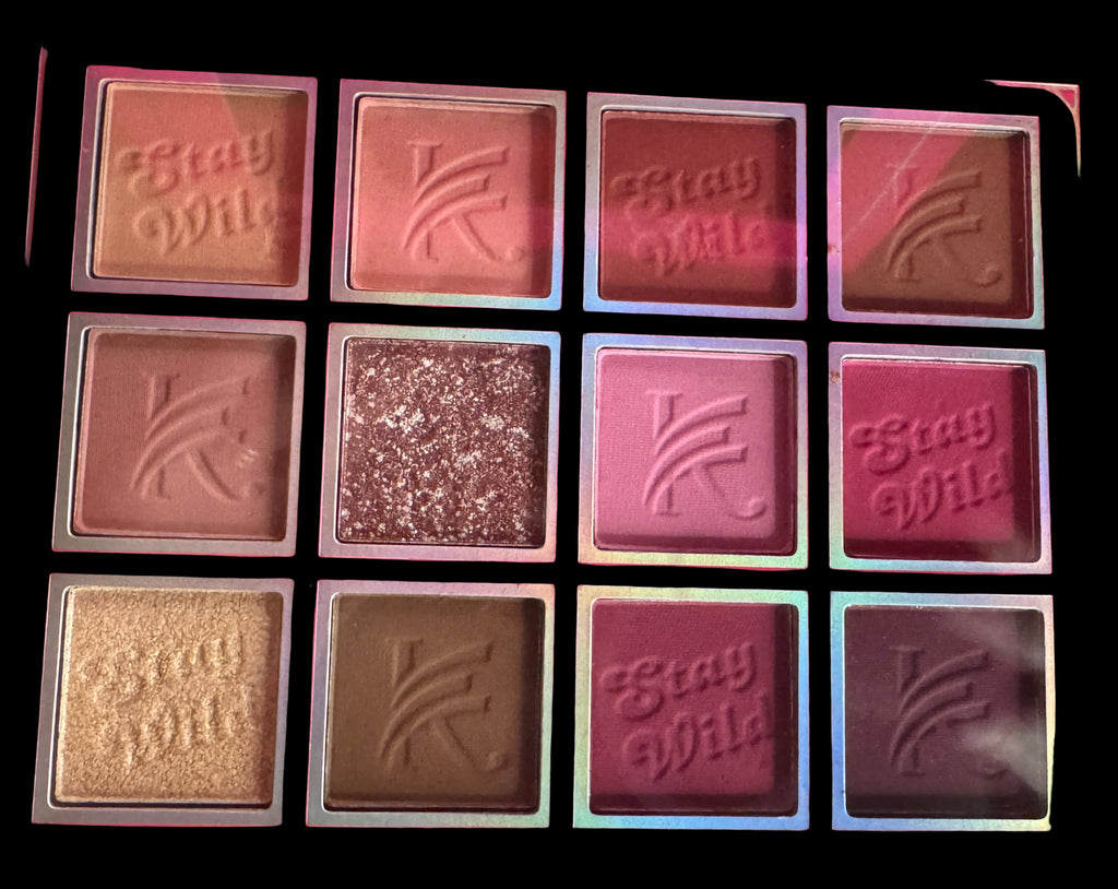 Stay Wild – Kevin & Coco 12-Color Eyeshadow Palette