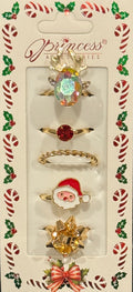 Christmas Holiday Ring Set (5-Pack)