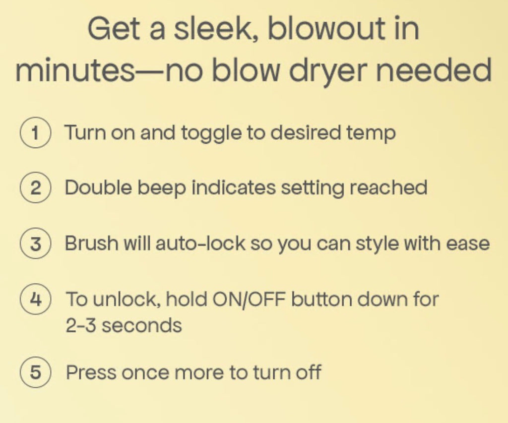 Infrared Hot Air Round Brush – Volumizing Hair Dryer & Styler
