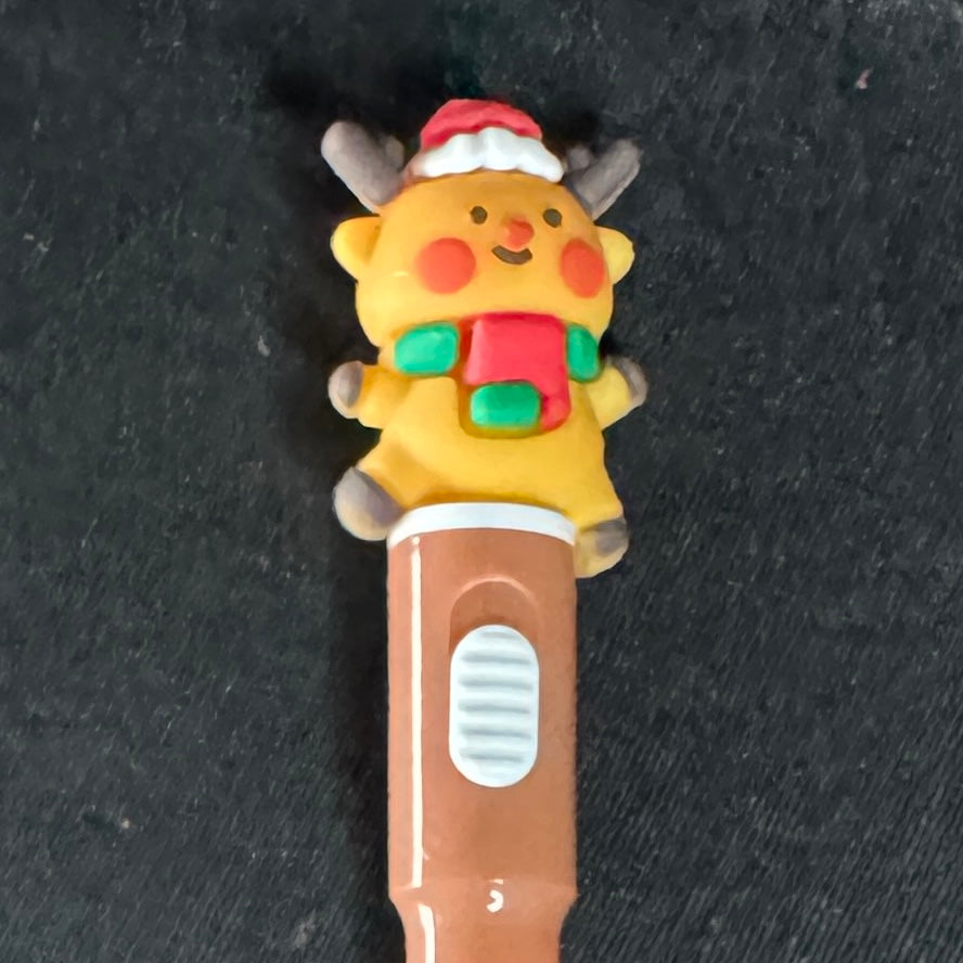 Christmas-themed LED ballpoint pens