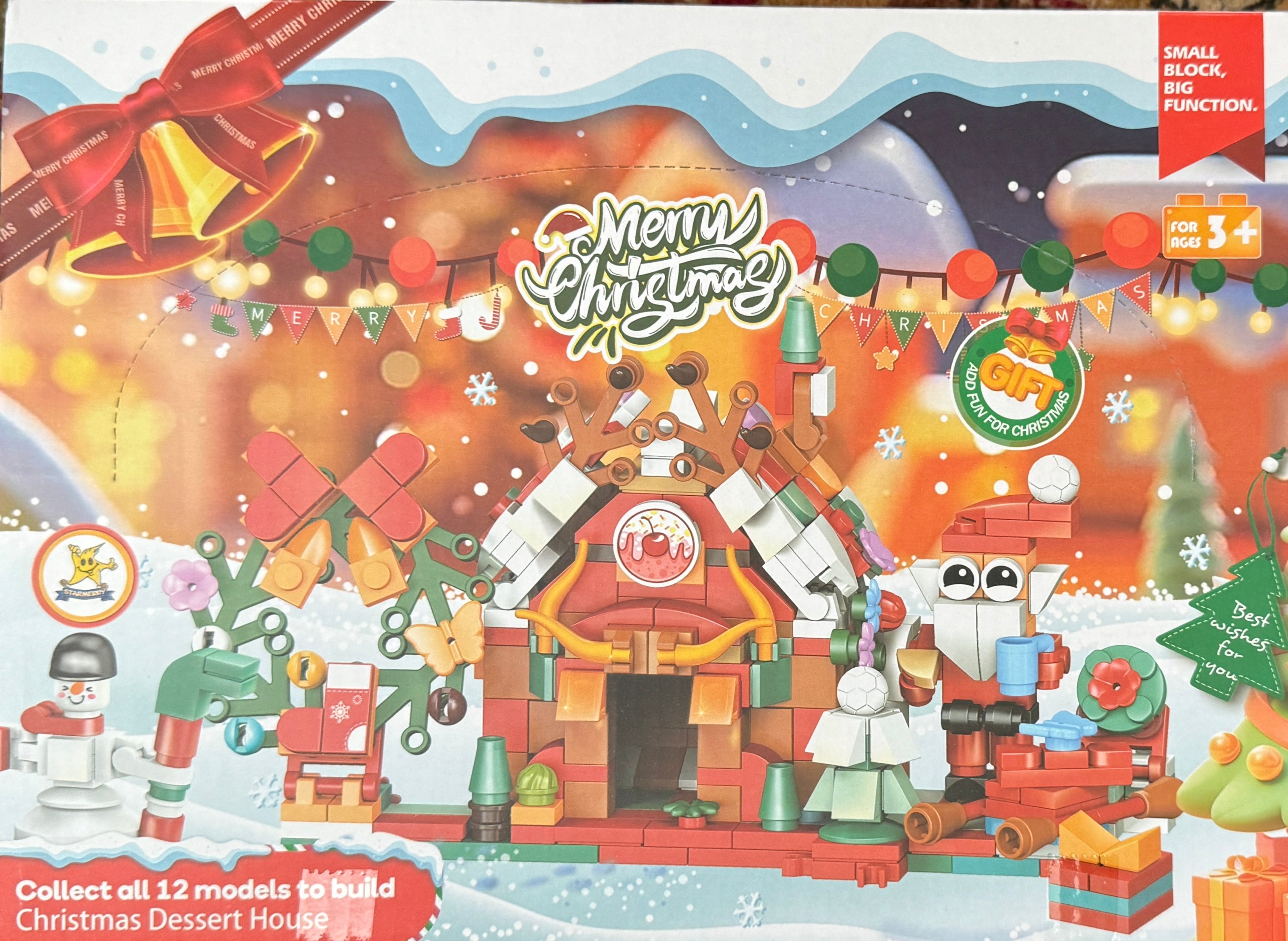 Christmas Dessert House Building Block Set (12-in-1)