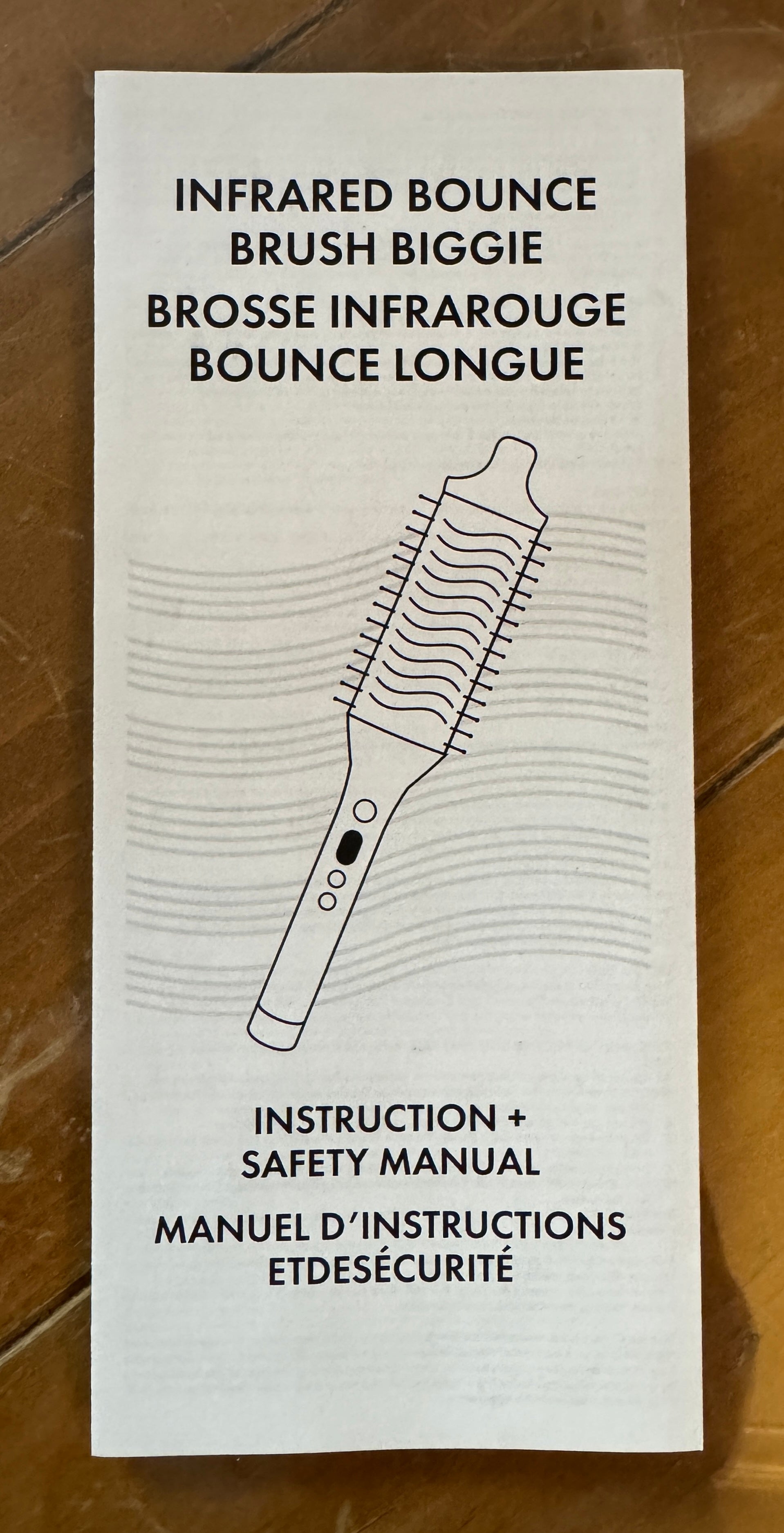 Infrared Hot Air Round Brush – Volumizing Hair Dryer & Styler