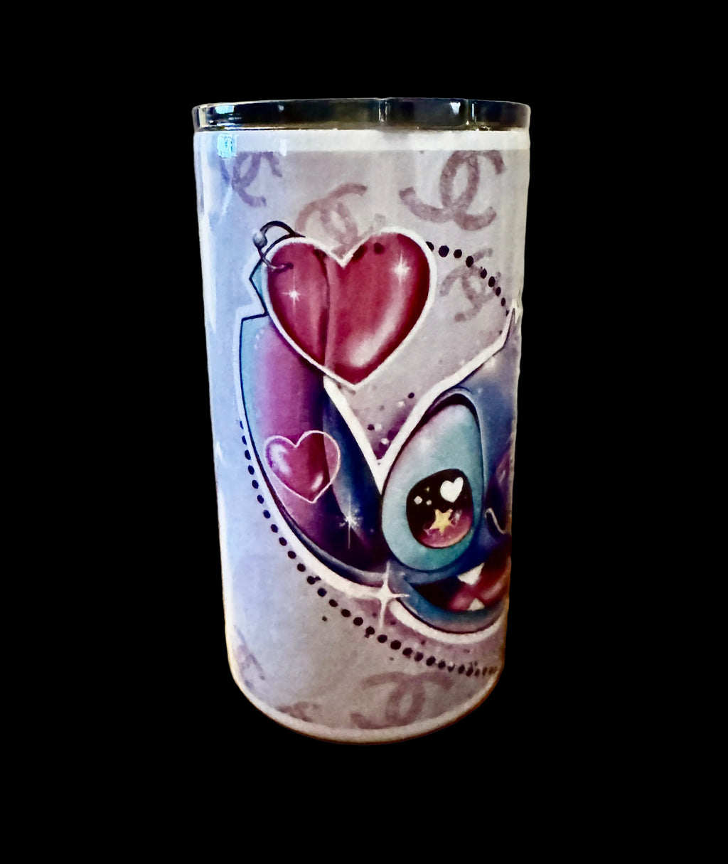 Glam Galaxy Blue Creature Tumbler – 20 oz