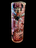 Glam Fashion Mouse Pink Tumbler – 20 oz