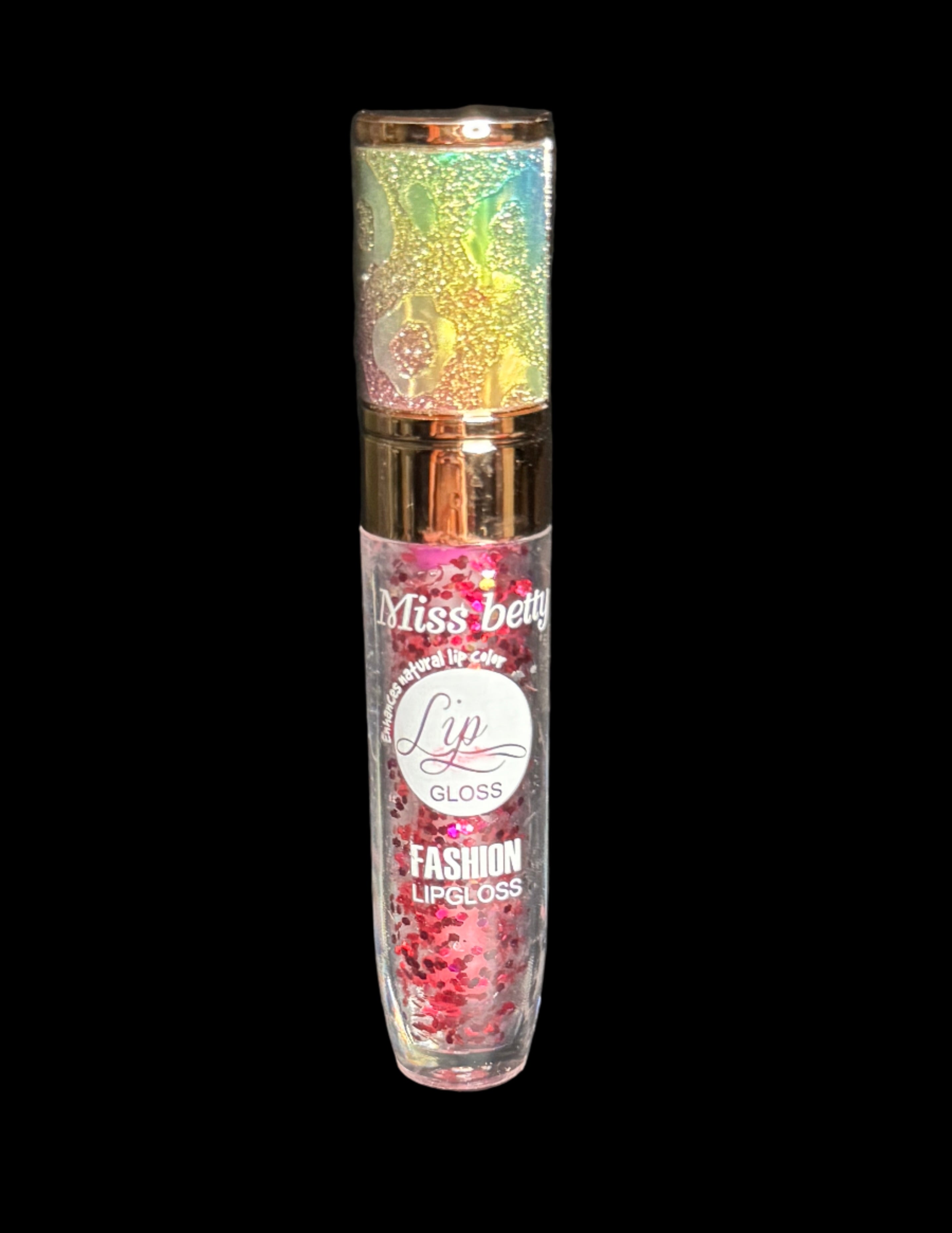 Miss Betty High-Shine Lip Gloss – Moisturizing, Glitter Finish Lip Color | Multiple Shades