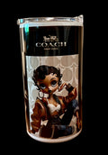Urban Luxe Fashion Doll Tumbler – 20 oz