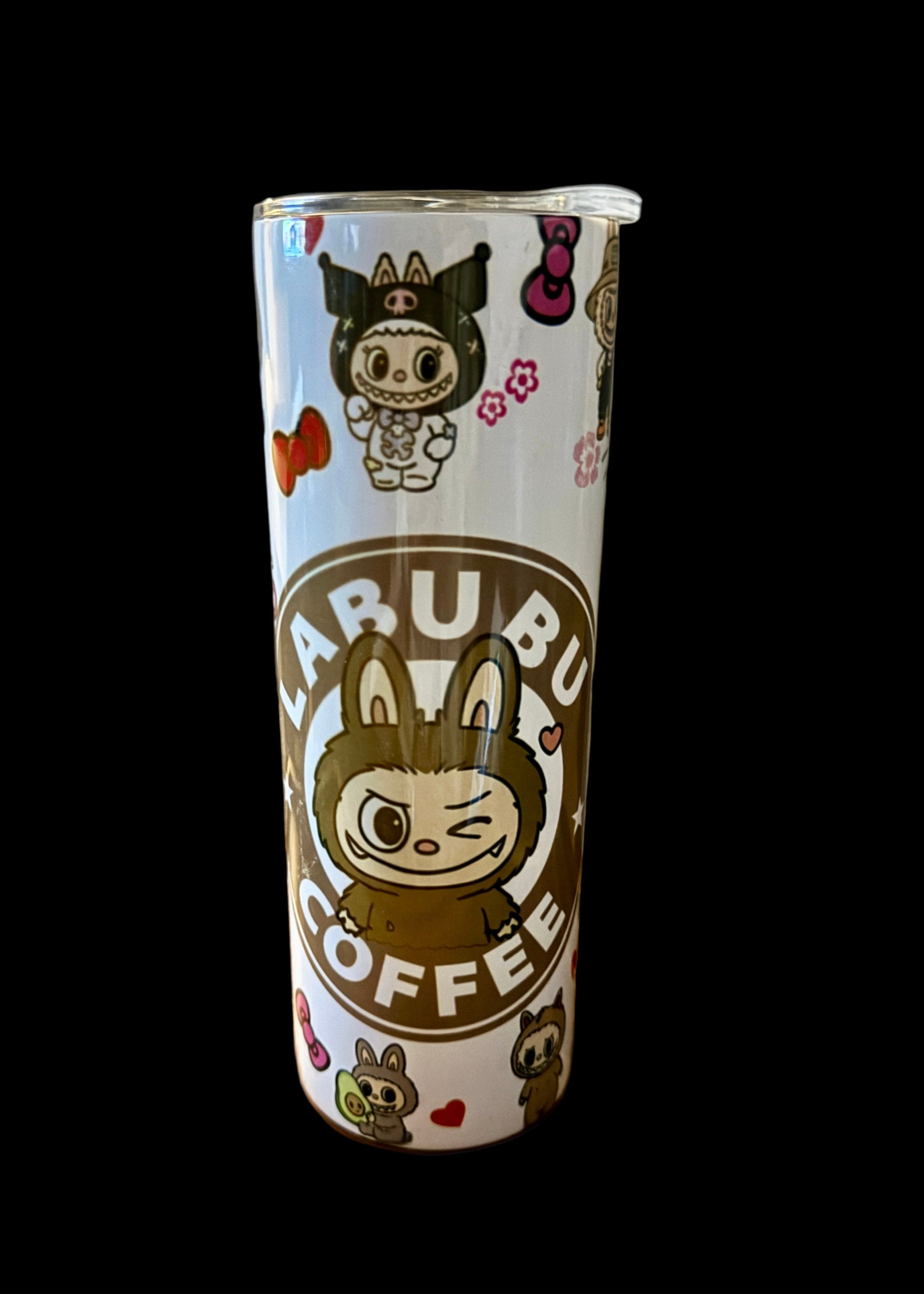 Brown Monster Coffee Tumbler – 20 oz
